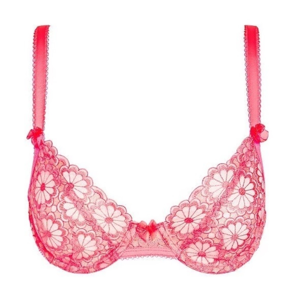 NWT For Love & Lemons/Victoria's Secret Daisy Lace Scoop Bra - Size XS